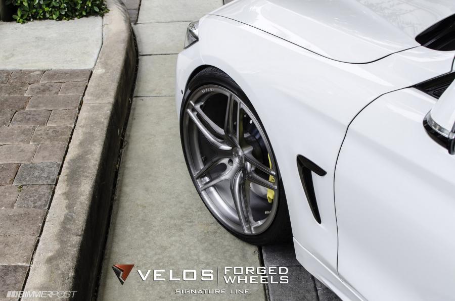  BMW 435i on Velos Designwerks Wheels 2014 года  (фото 8 из 9)